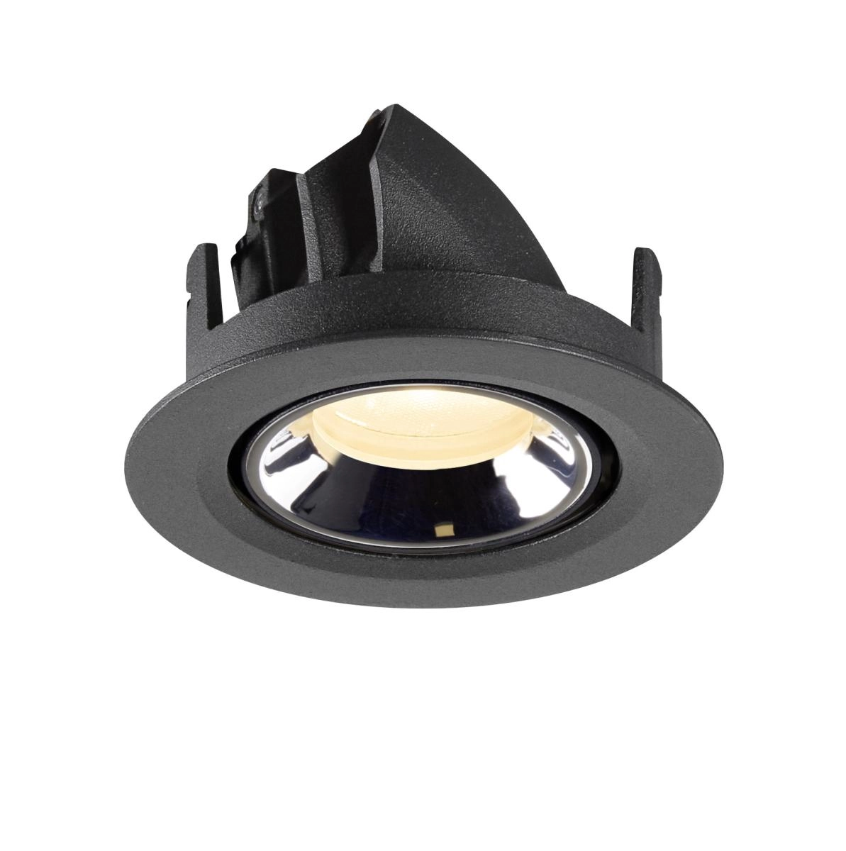 Einbau-Strahler Numinos Gimble XS Schwarz/Chrom 3000K - 20gr SLV 4024163307086