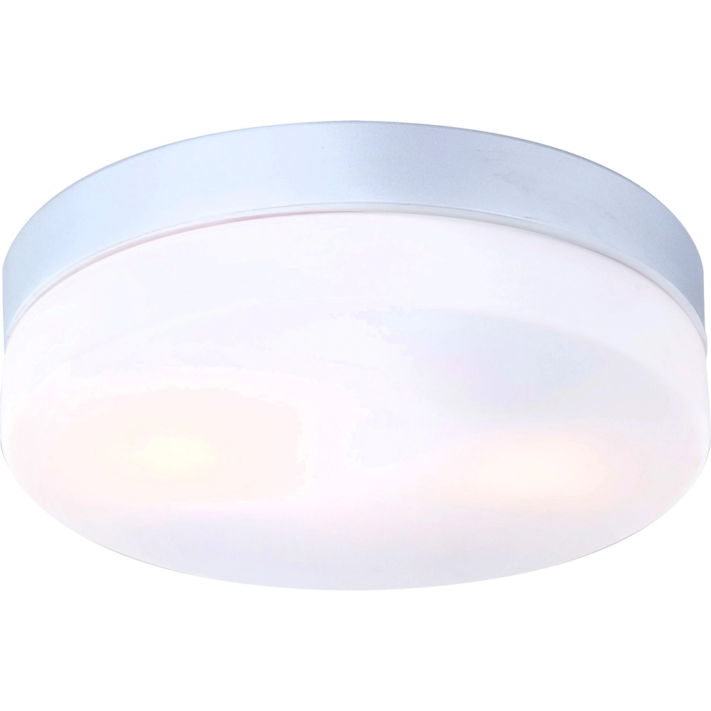 Design-Deckenlicht Vranos silbergrauer Außenbereich Ø 24 cm
