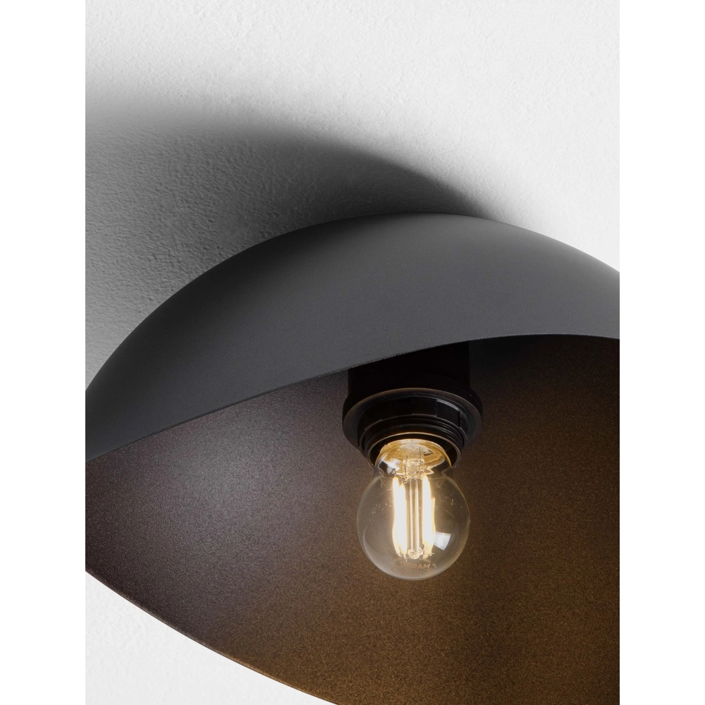 Deckenlampe Opsi schwarz Ø 30cm Lyora 5212017458070