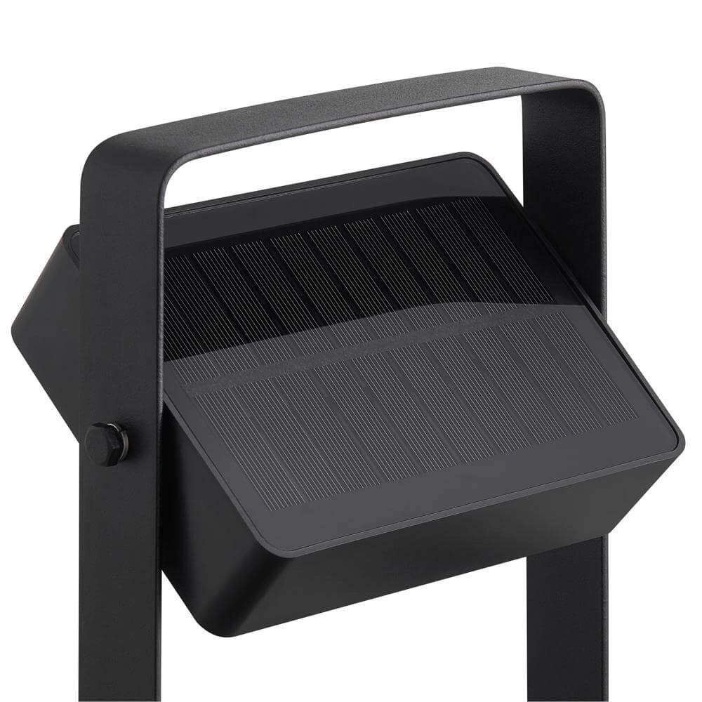 Stehleuchte für den Garten Saulio Solar Schwarz Nordlux 5704924023484