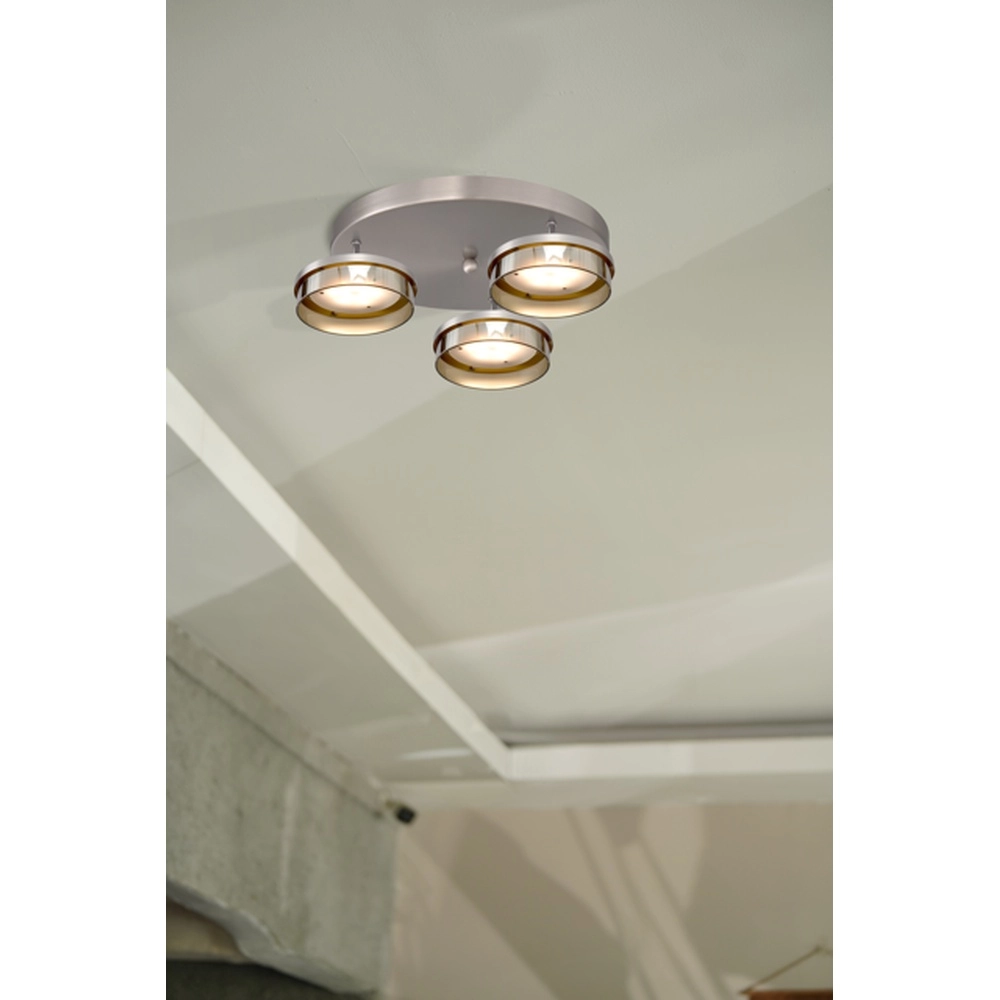 Deckenlampe Imperia 3-Leicht-Nickel Masterlight 8718121359632