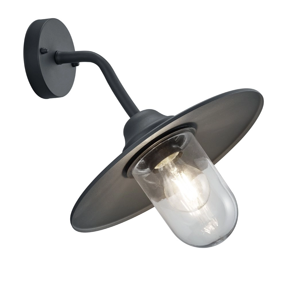 Anthrazit Wandleuchte Brenta Trio 4017807445411