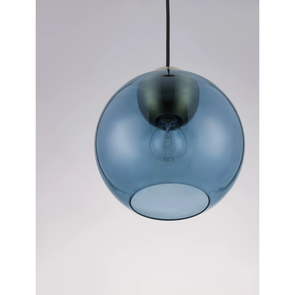 Design-Pendelleuchte Midori blaues Glas Lyora 5212017434258