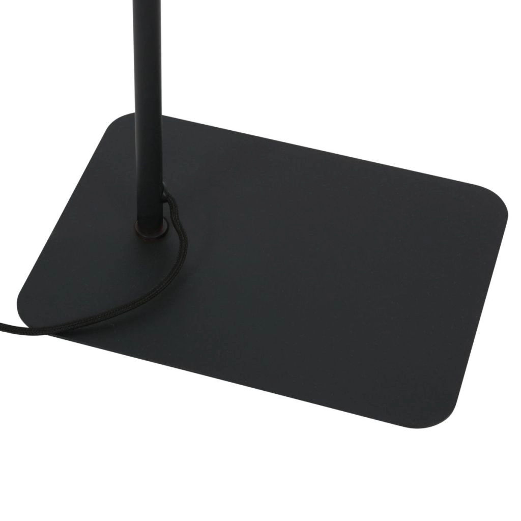 Stehlampe Lumo Schwarz mit Nickel Steinhauer 8712746184648