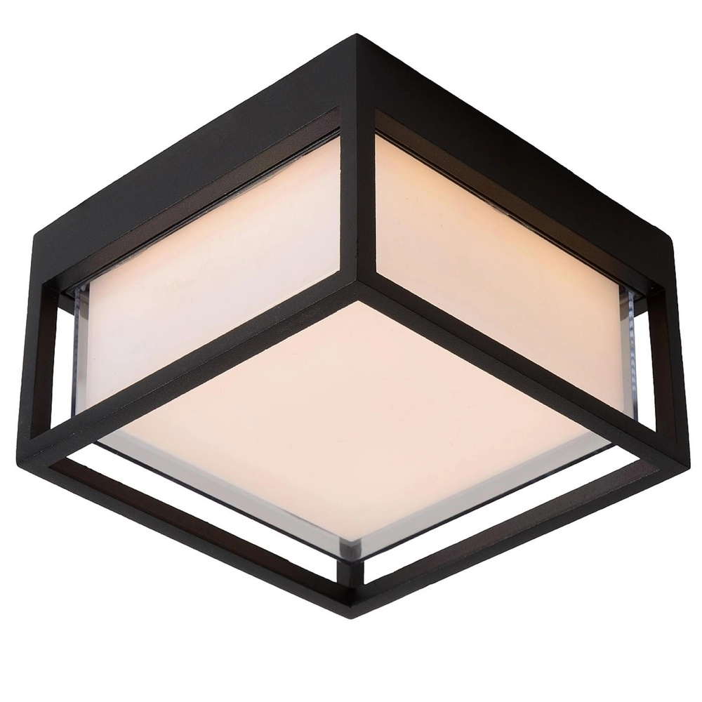 Design-Wandlampe Singa Led schwarzes IP54 Lucide 5411212151827