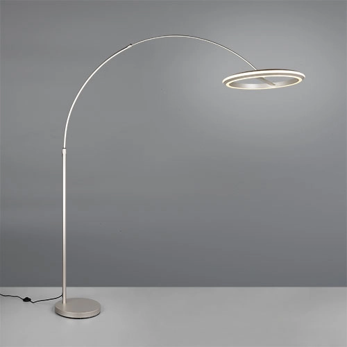 Stehlampe Amador Nickel