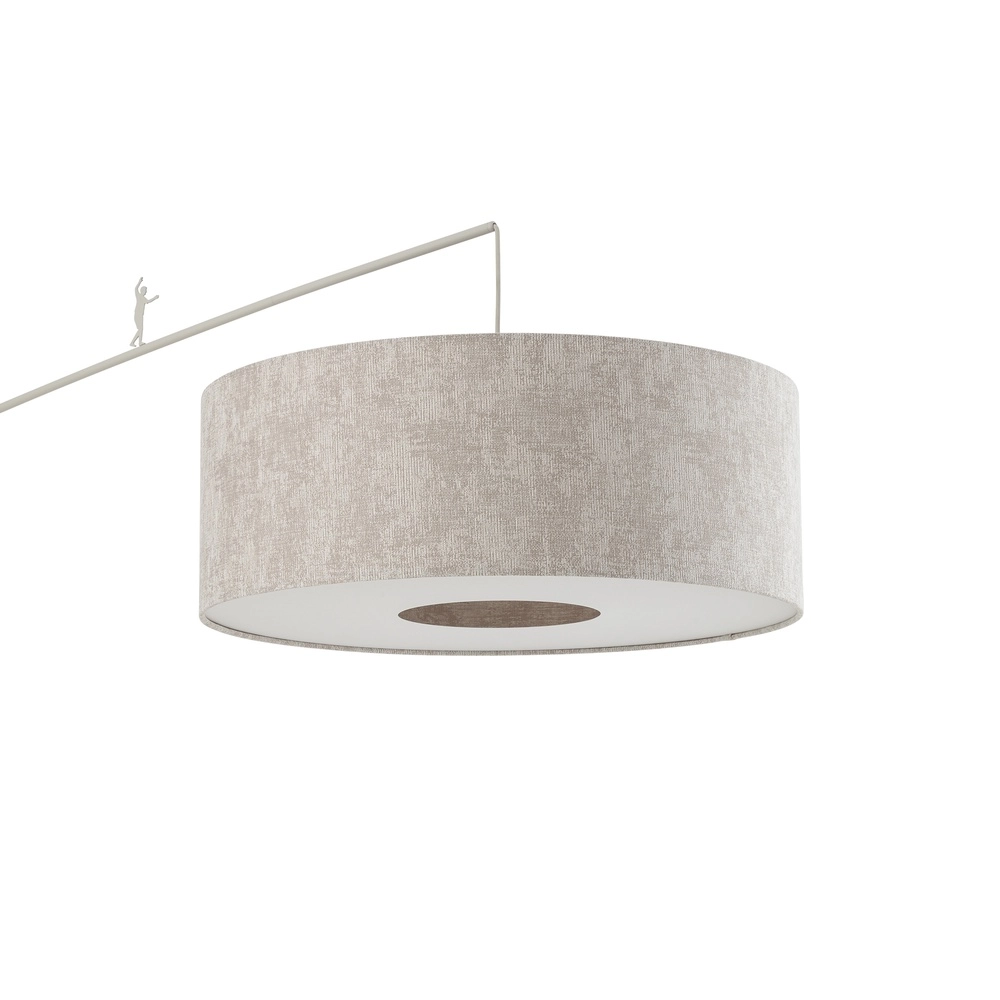 Stehlampe Poise sandbraun Ø 65 cm Lyora 5903139116855