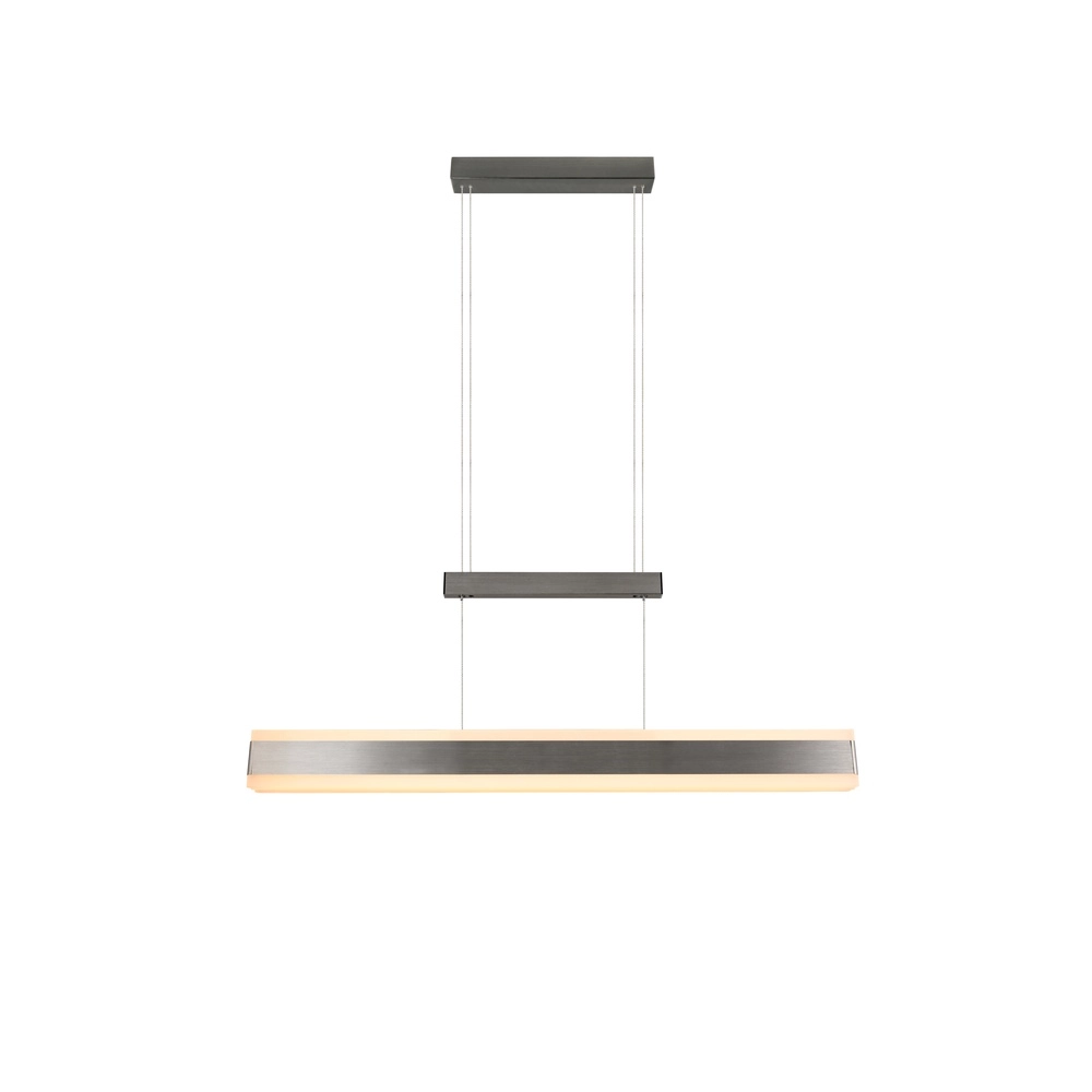Moderne Pendelleuchte Arcola 152cm Nickel Trio 4017807662023