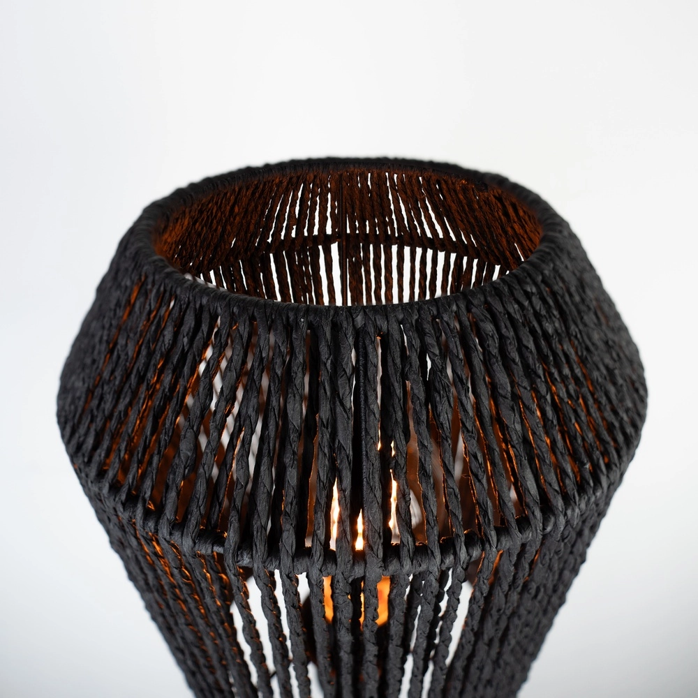 Seilbodenlampe Persley Ø 22cm – schwarz Eglo 9002759441081
