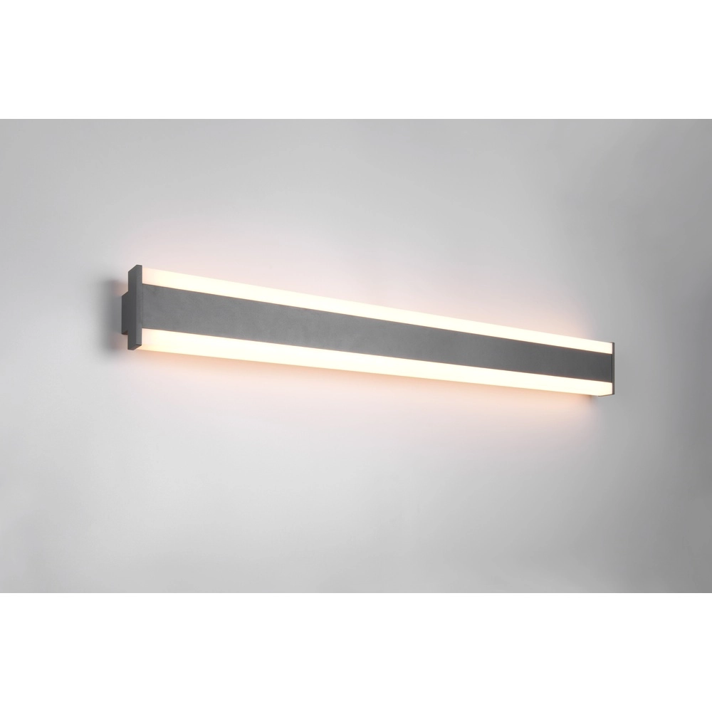 Wandleuchte Dawson Design anthrazit 100cm Trio 4017807603507