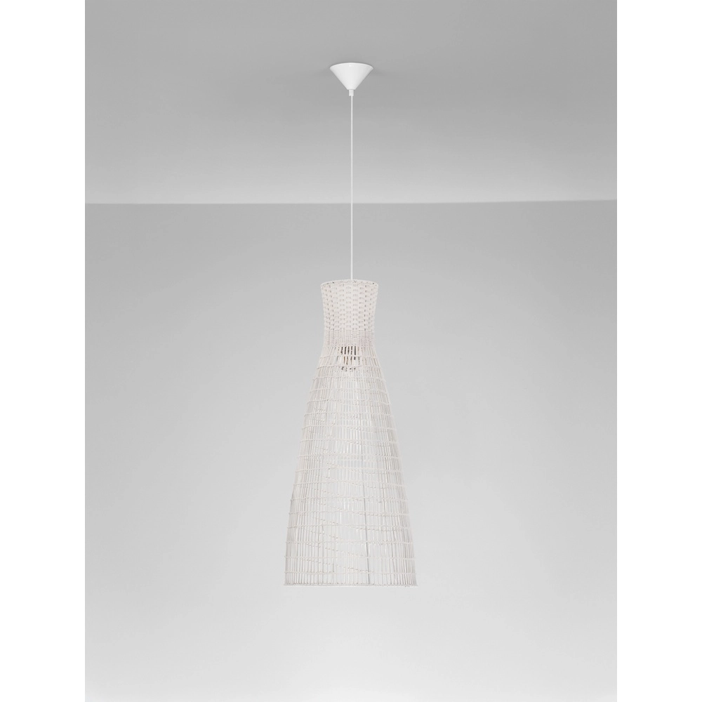 Weiße Pendelleuchte Niro Ø 35cm Lyora 5212017477477