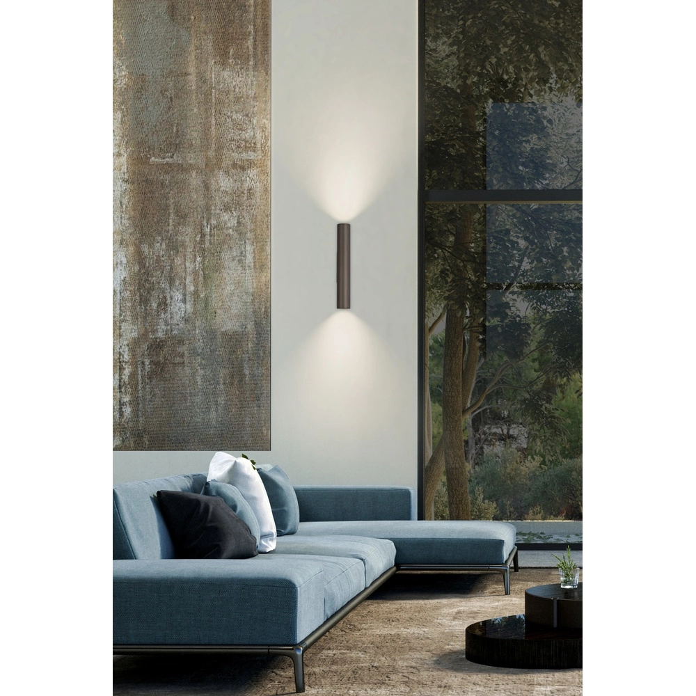 Wandleuchte Beacon braun Searchlight 5053423301396