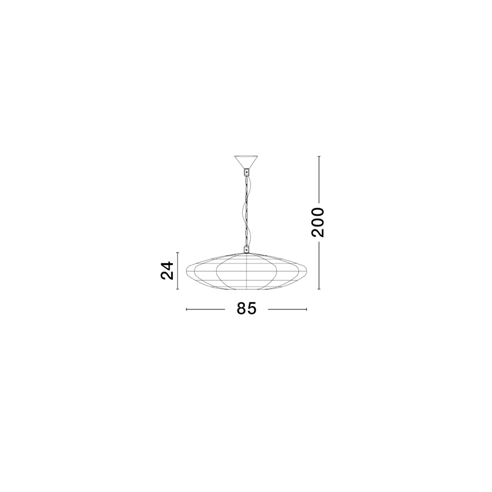 Pendelleuchte Bola Skandinavischer Ø 81,5cm Lyora 5212017452948