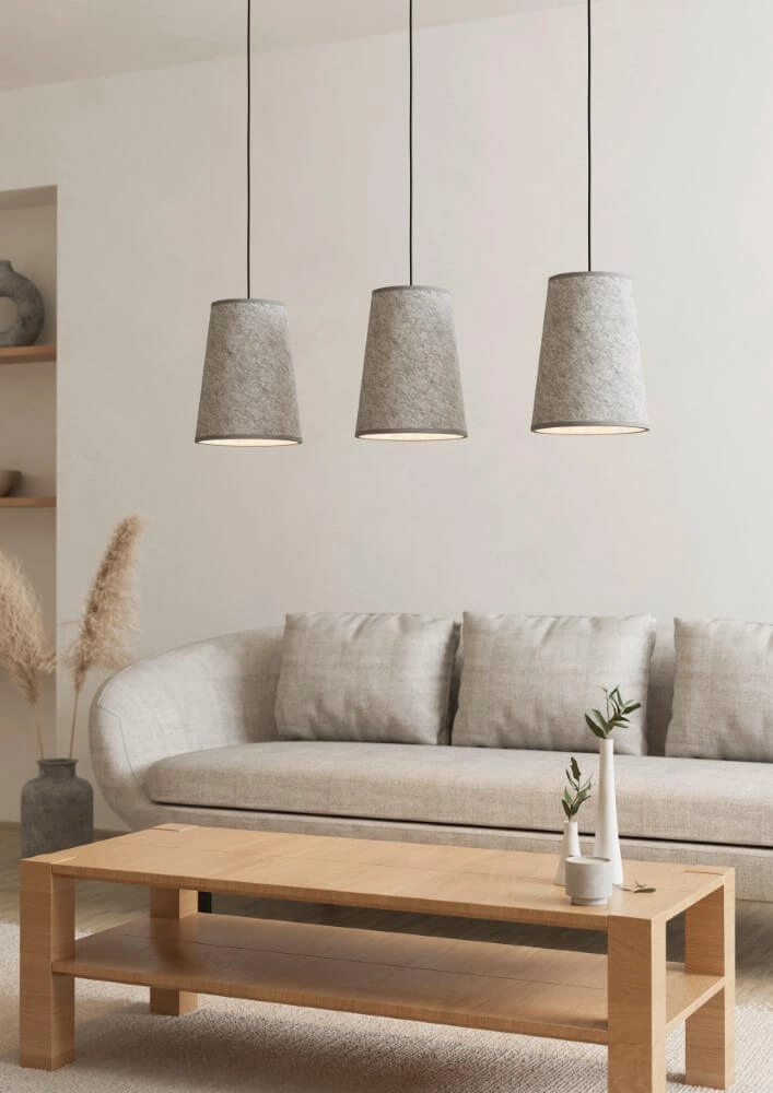 Textil-Hängelampe Alsager 3-flammig Eglo 9002759439859