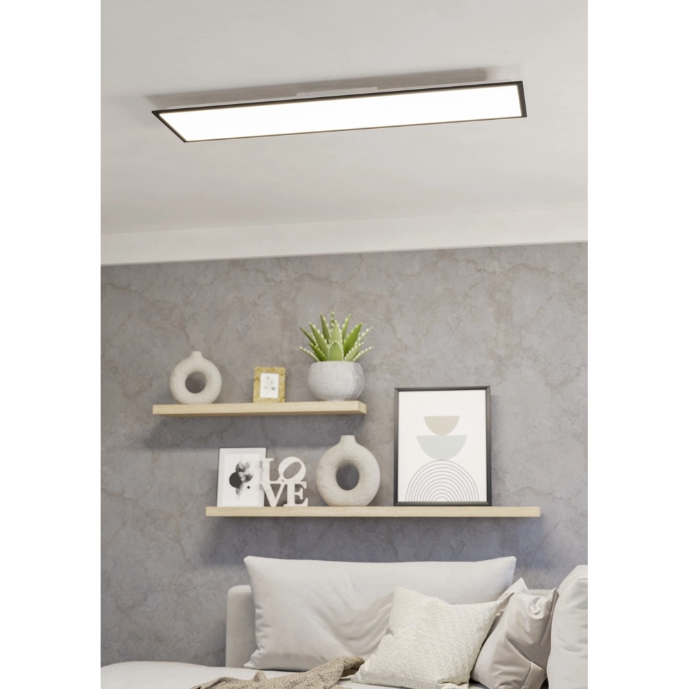 Deckenlampe Moradillo 3-Stufen CCT schwarz 29,5cm Eglo 9008606340026