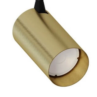 Goldener Deckenstrahler Mono Long neigbar Lyora 5903139773195