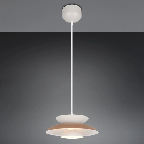 Pendellampendesign Amarila mokkabraun Ø 40 cm