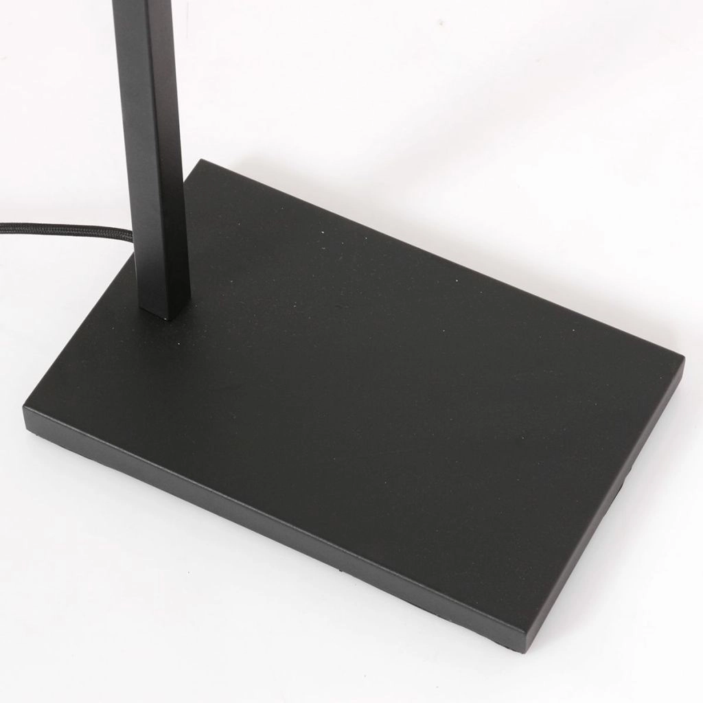 Schwarze Stehlampe Stang mit Korkkappe Ø30 cm Steinhauer 8712746180619