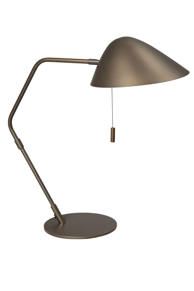 Design-Tischlampe Lotte Anodic Brown