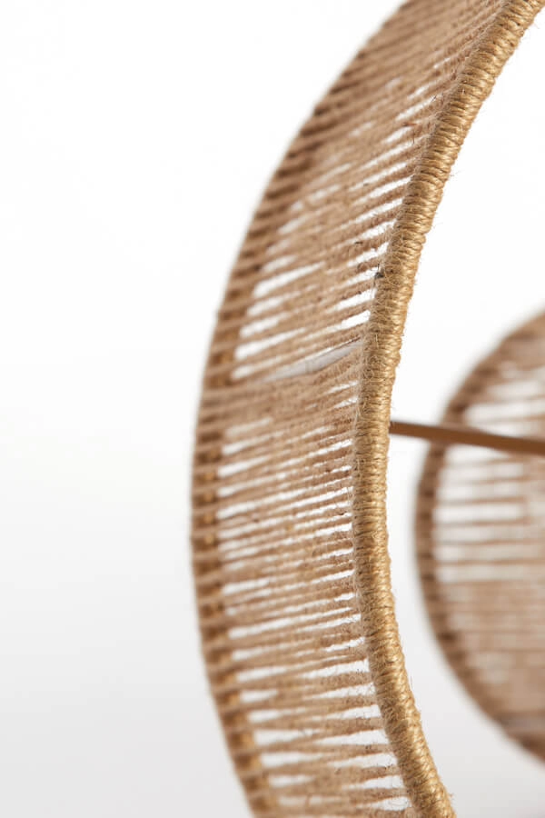 Tischleuchte aus Rattan Lavatera Ø 30cm Light & Living 8717807676193