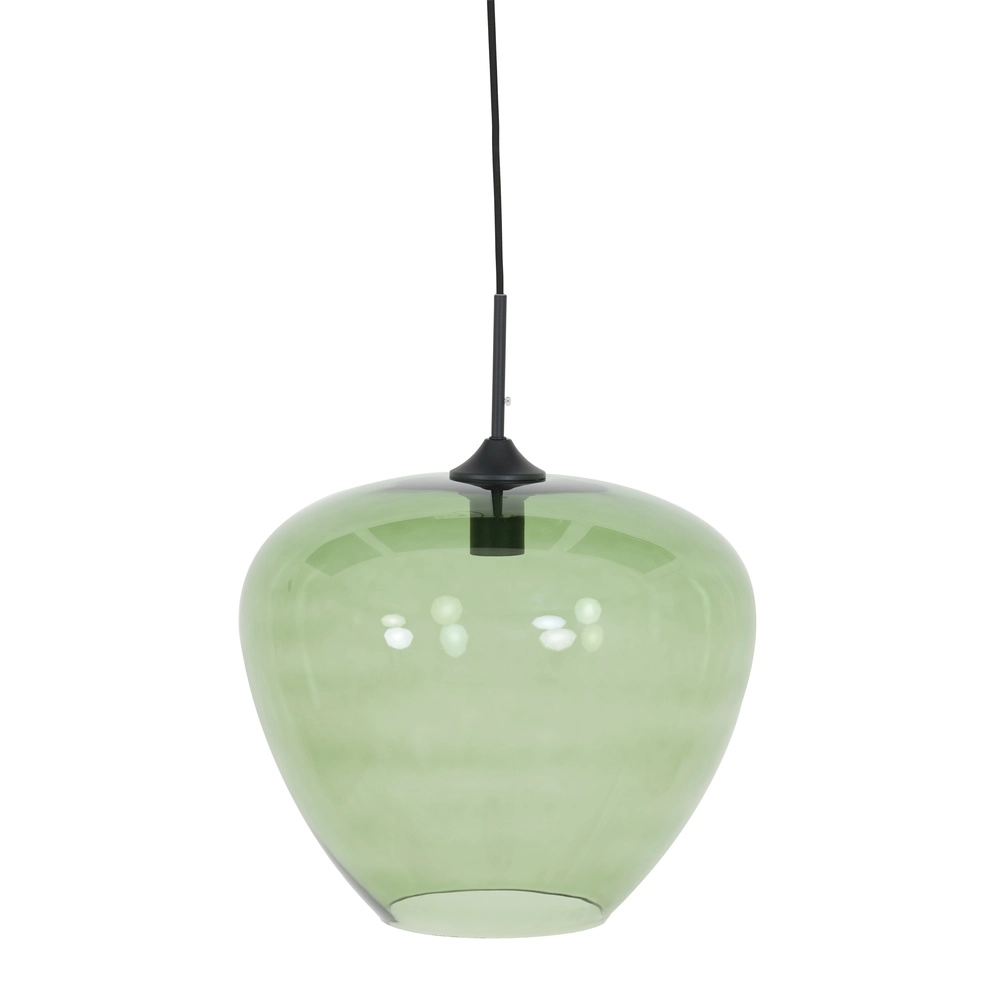 Glas-Pendellampe Mayson Ø 40cm – grünes Glas Light & Living 8717807614225