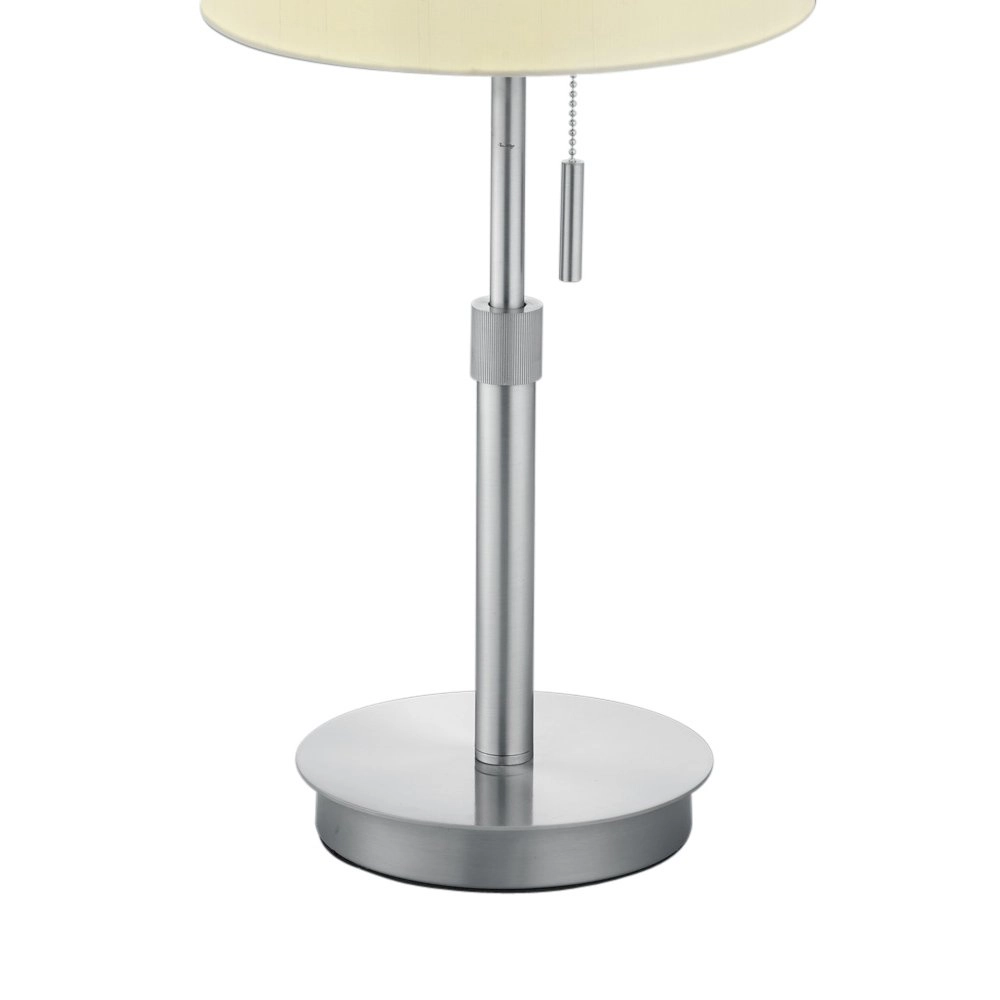 Tischleuchte Lyon Metallgrau Trio 4017807398540