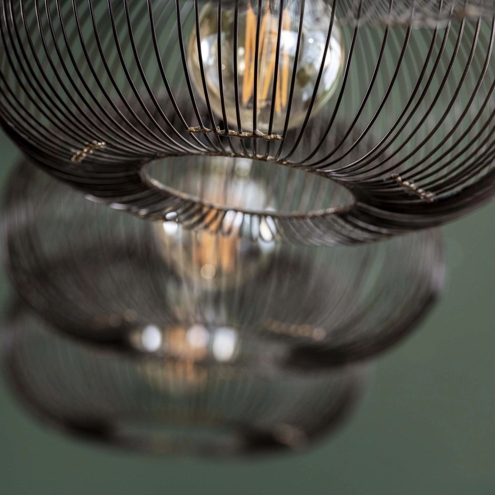 4-Licht Pendellampe Copper Ø 35cm Lyora 8716803513266
