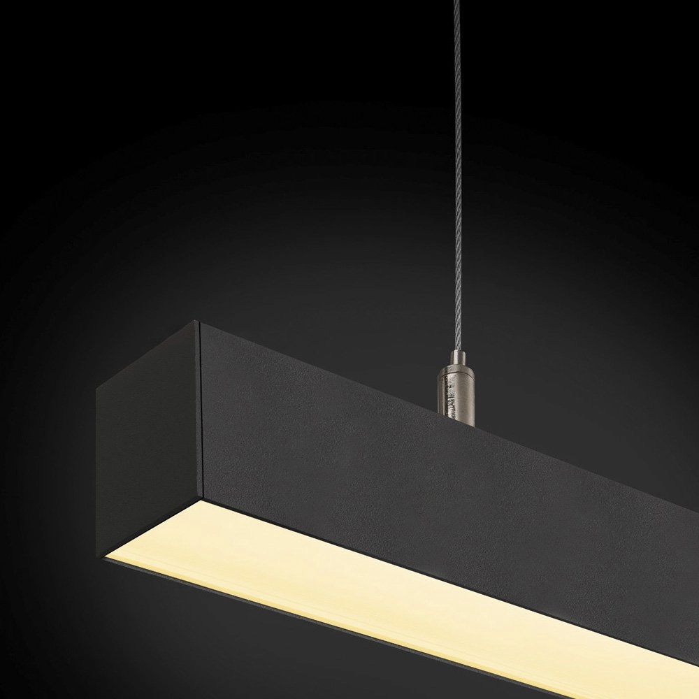 LED Hängelampe Q-Line Dimmbar 142 cm schwarz SLV 4024163196116