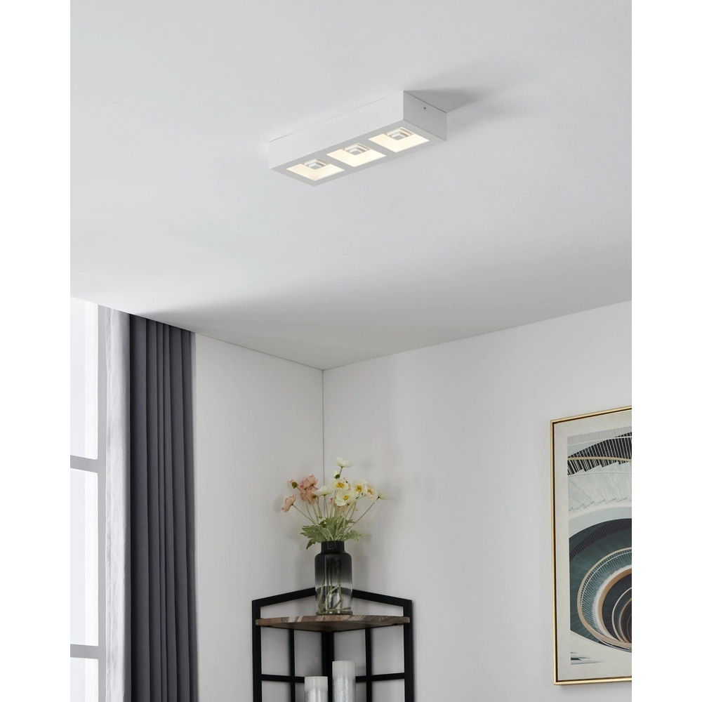 Deckenlampe Ferreros Weiß Eglo 9002759967932