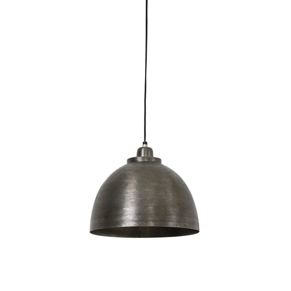 Pendellampe Kylie silbergrau Ø 30cm Light & Living 8717807203788