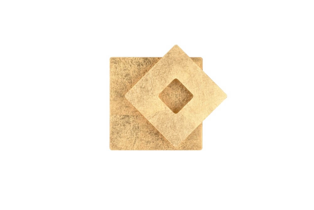 Verstellbare Wandleuchte Leano quadratisch 18 x 18 cm Trio 4017807581058
