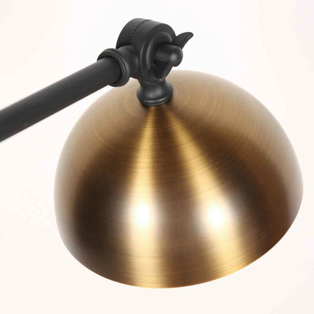 Stehlampe Pintino schwarz mit bronze Steinhauer 8712746176490