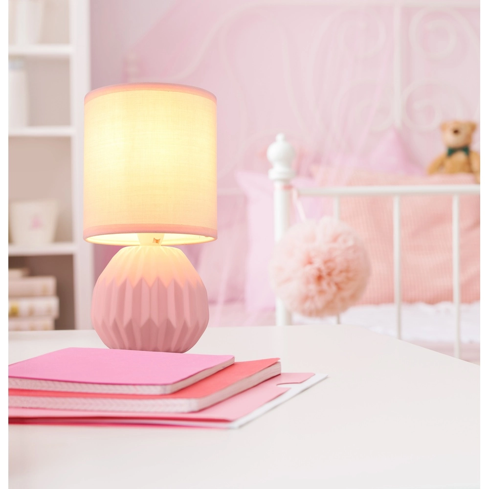 Design-Tischlampe Sylas Pink Globo 9007371475506