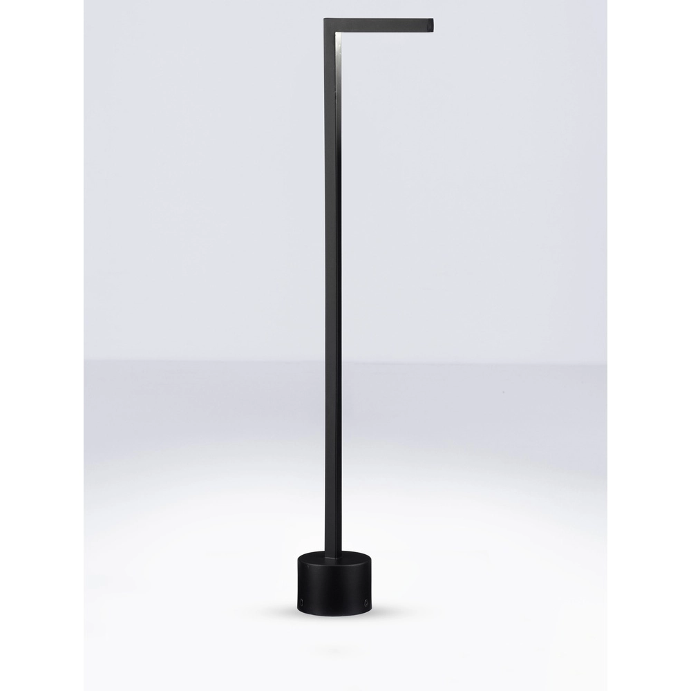 Schlanke Gartenleuchte Pipe schwarz 64,5cm Lyora 5212017465542
