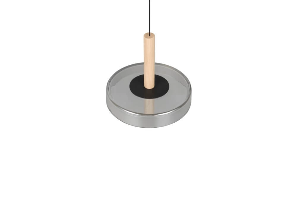LED-Hängelampe Celeste Ø 22cm - Rauchglas Trio 4017807616880