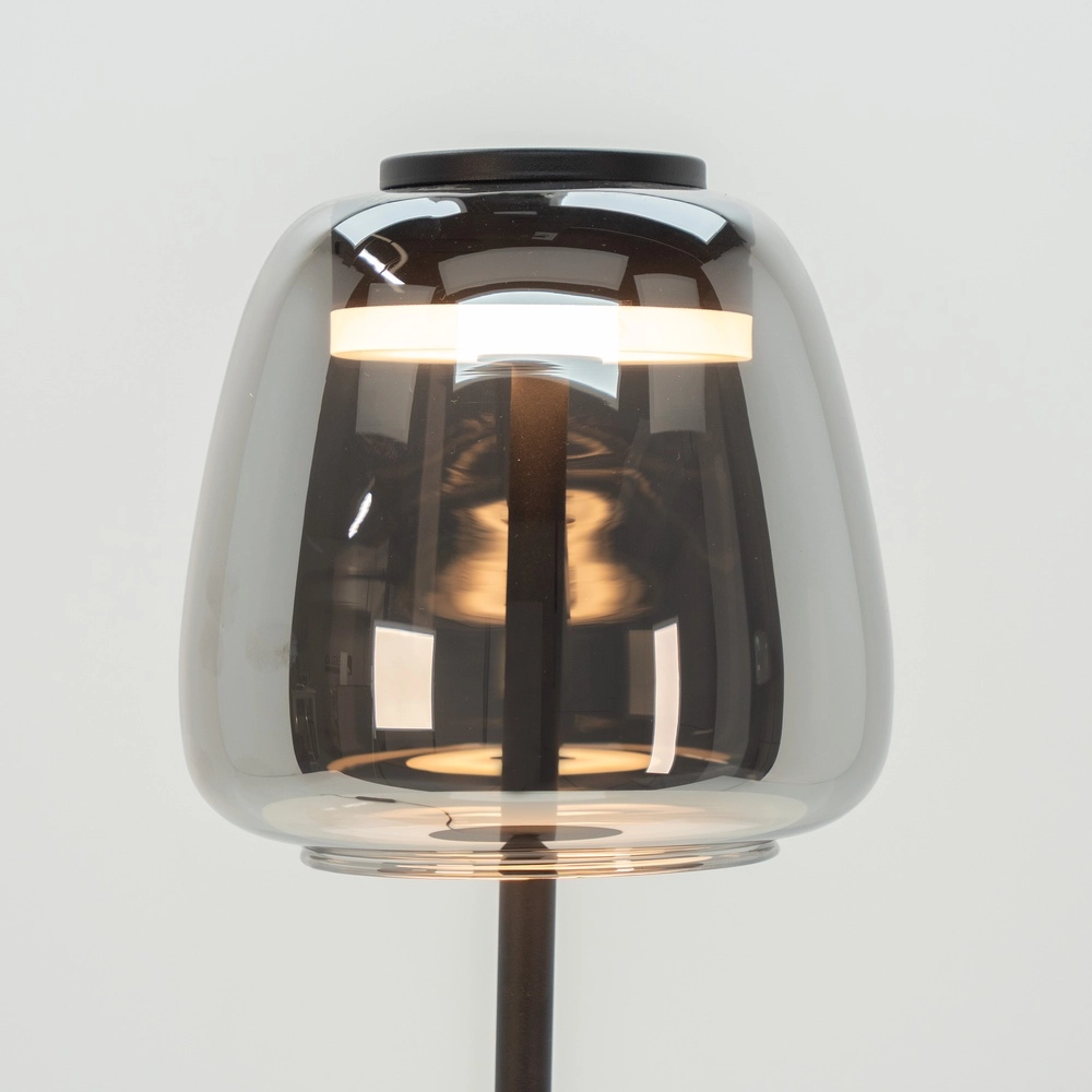 Tischlampe Alfero-Z Rauchglas – App-Steuerung Eglo 9008606312863