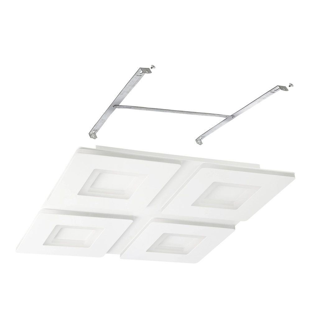 LED-Deckenlicht Padrogiano-Z Zigbee – 45x45 cm Eglo 9008606244164