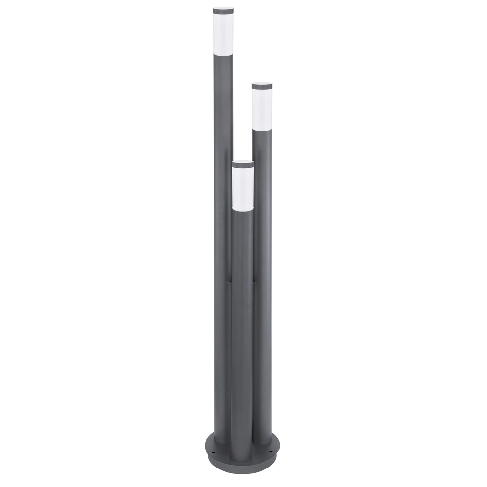 3-Licht-Gartenlampe Boston Anthrazit Globo 9007371414727
