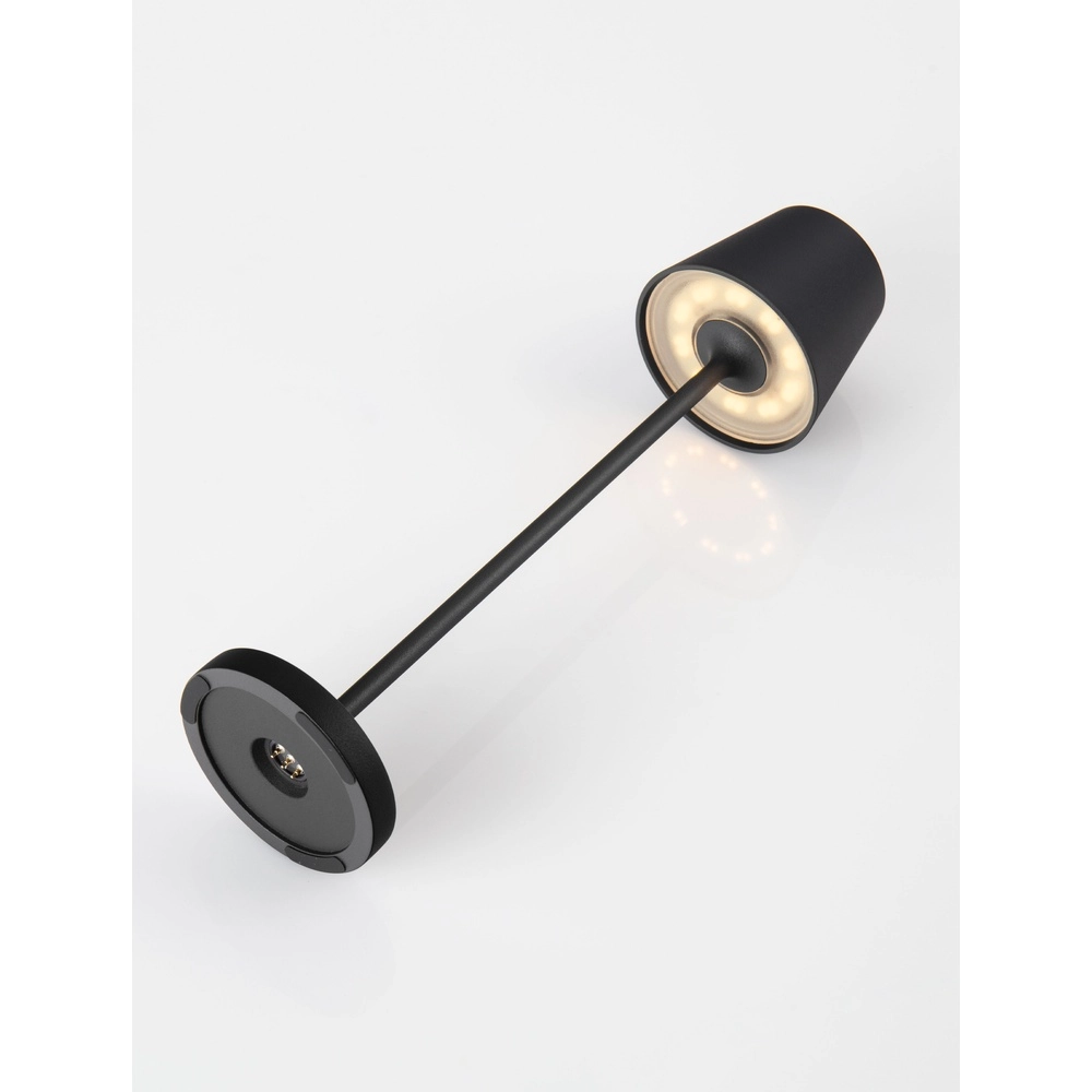 Tischlampe Petit anthrazit wiederaufladbar Lyora 5212017450807