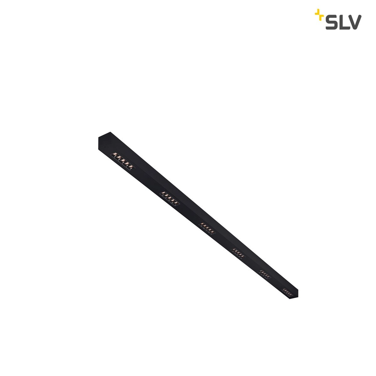 Deckenleuchte Q-Line 200 cm – 3000 K Schwarz SLV 4024163189842