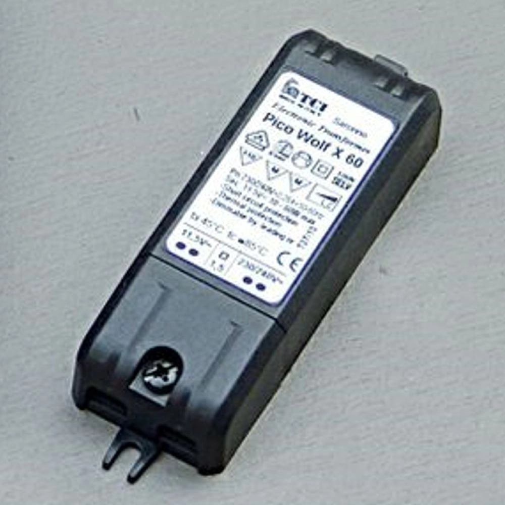 Transformer 12V - 60W schwarz
