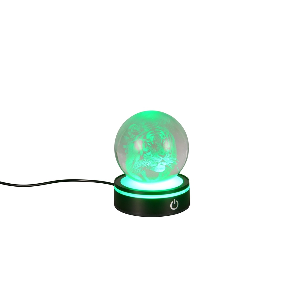 Tischlampe Rosebud Tiger Trio 4017807700459