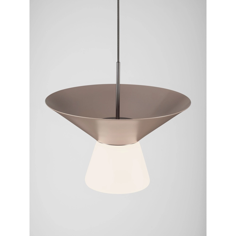 Design-Pendellampe Baris braun Ø 22 cm Lyora 5212017495266