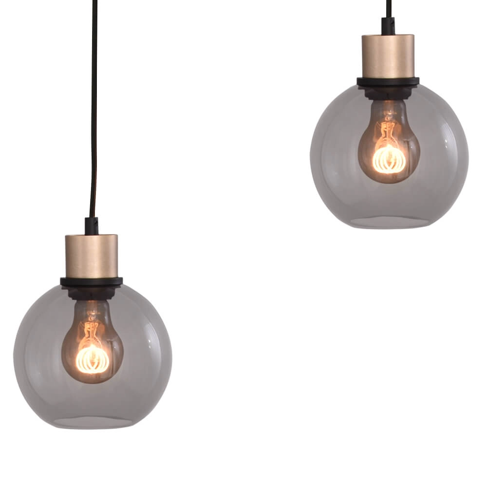 Hängelampe Lazise 5x Ø 15cm gold Masterlight 8718121302997