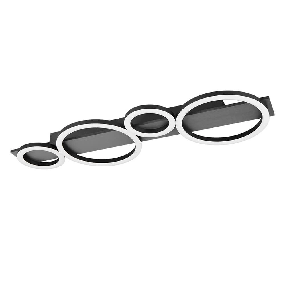 Design-Deckenleuchte Lumos schwarz Trio 4017807641011