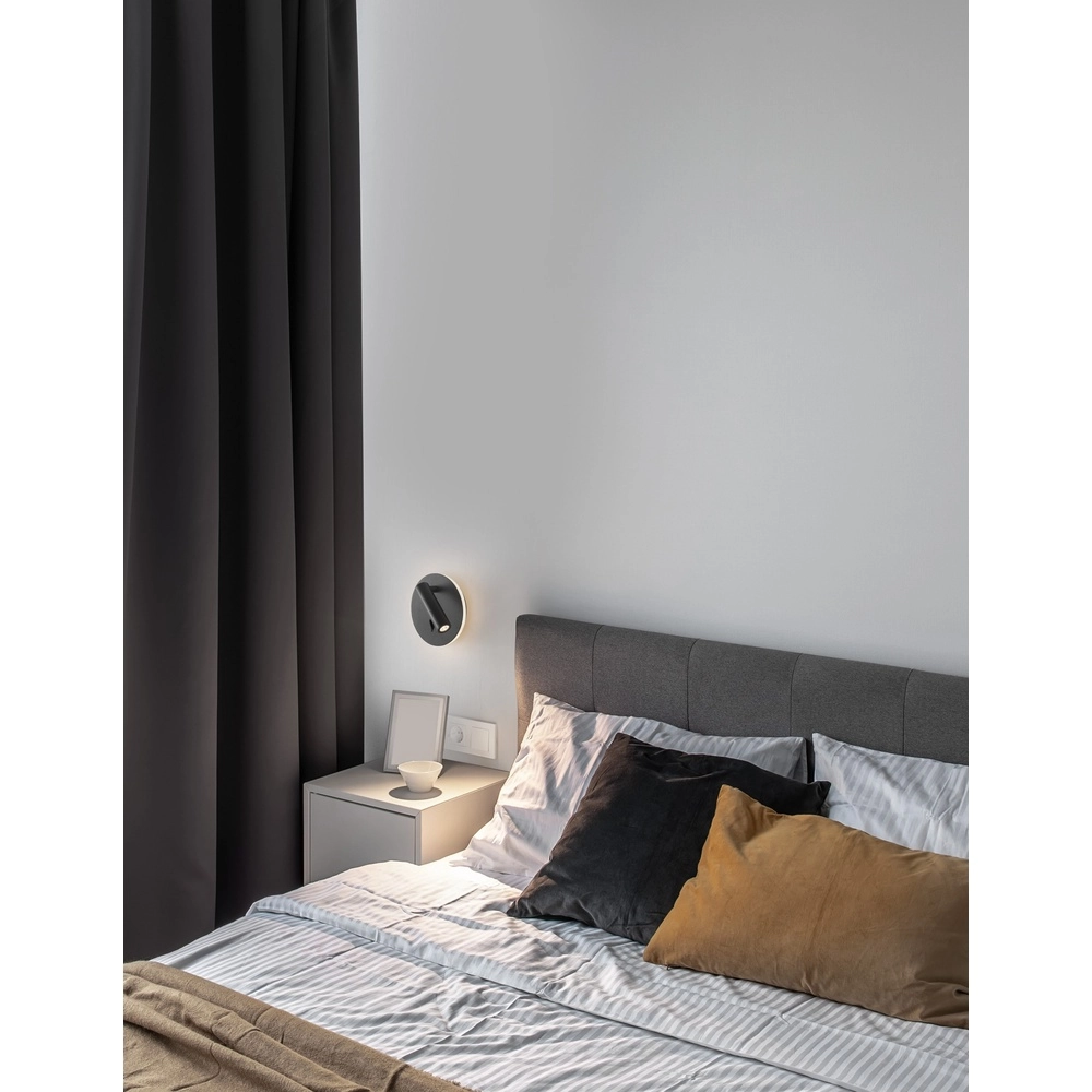 Design-Wandleuchte Penor schwarz Lyora 5212017424853