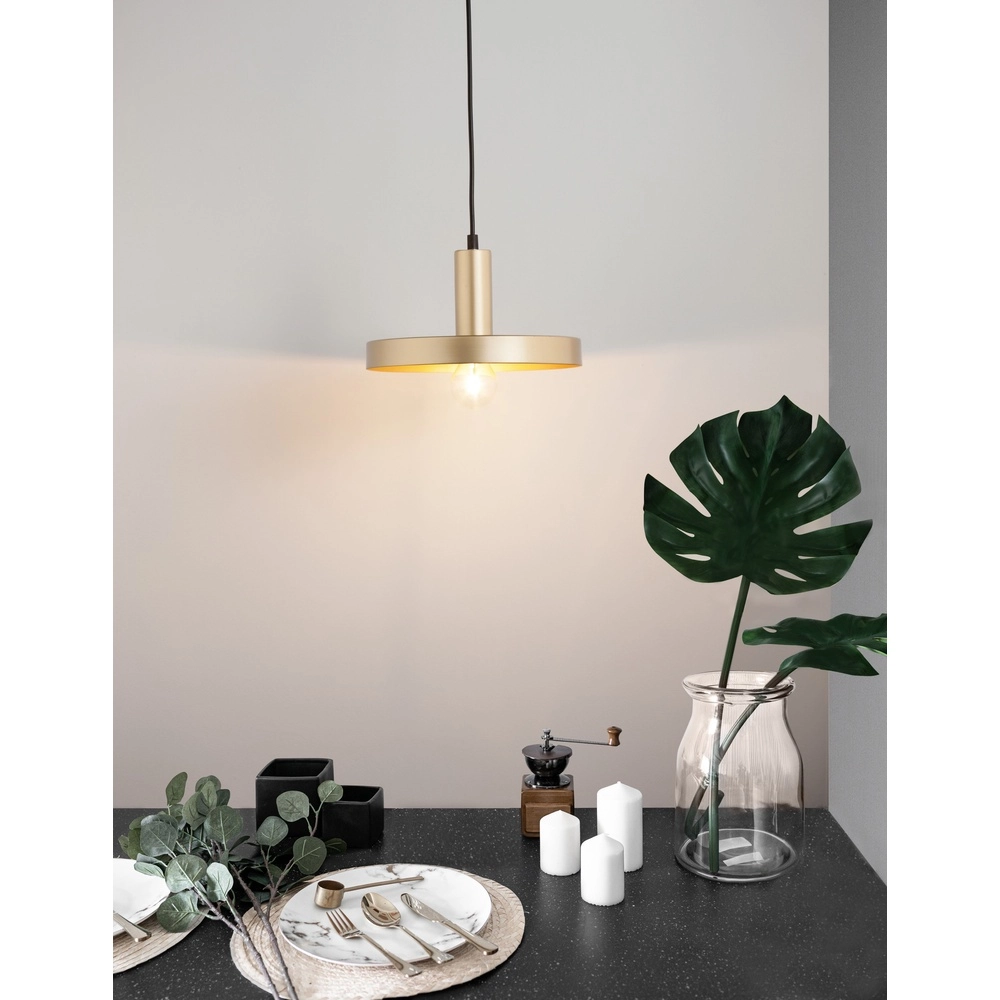 Design-Pendelleuchte Garni Einzel Gold Lyora 5212017420787