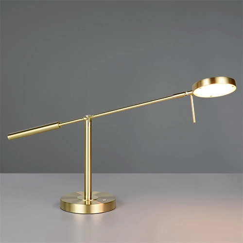Schreibtischlampe Monza Messing Trio 4017807693294