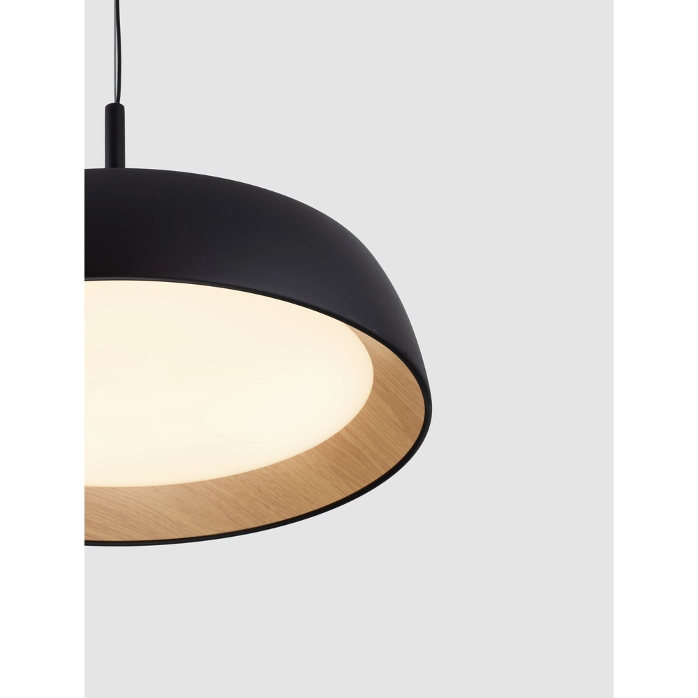 Pendelleuchte Sigi  Ø 45cm schwarz Lyora 5212017448682