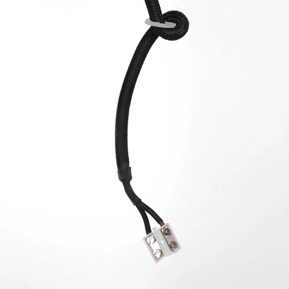 Drahtlampe Aureole 42cm schwarz mit Gold Steinhauer 8712746135480